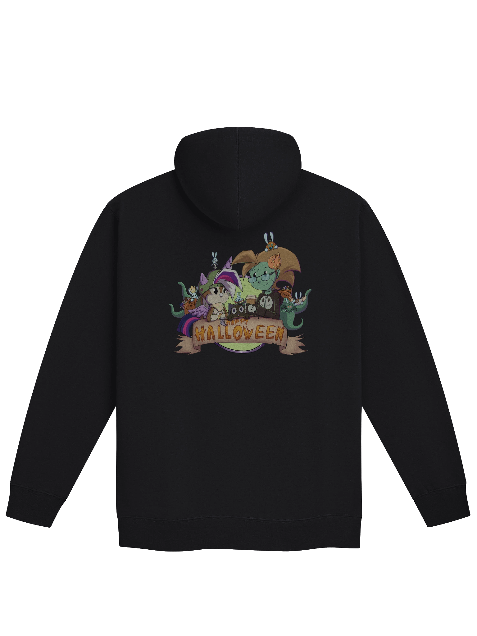 Happy Halloween: Gizmo & Bunny (Hoodie 2) product image (2)