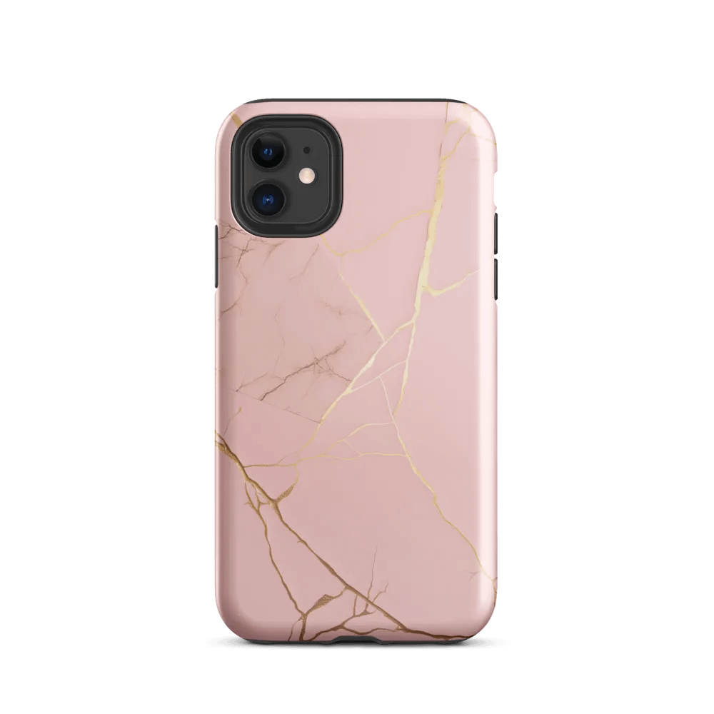 Tea Rose Kintsugi Tough iPhone Case product image (47)