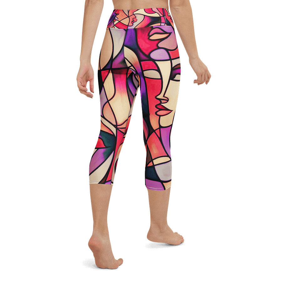 Womеns Faces Capri Leggings product image (3)