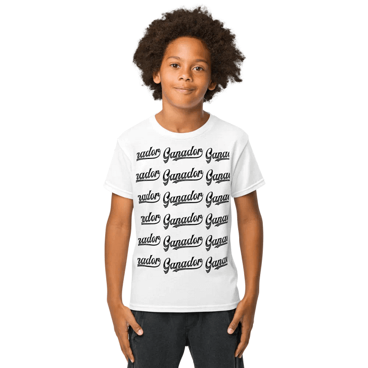 T-SHIRT PARA NIÑOS - GANADOR product image (1)