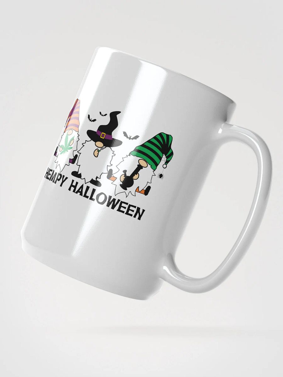 Hempy Halloween White Glossy Mug product image (2)