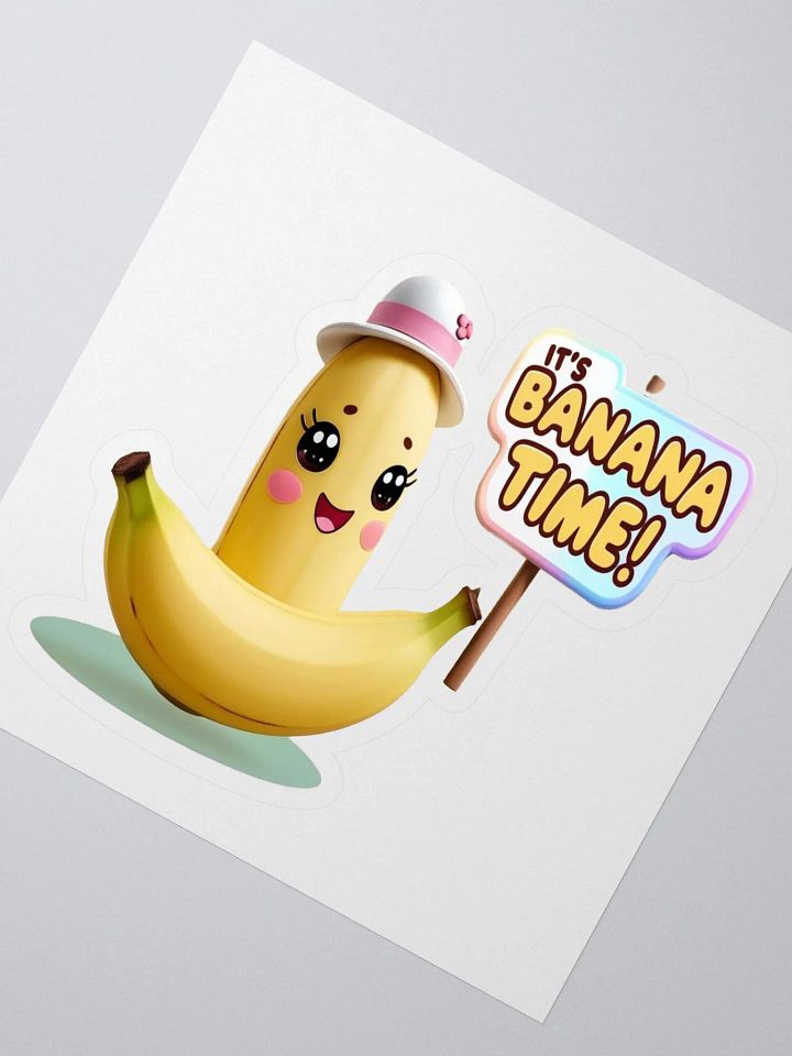 Female Banana Time Sticker product image (2)