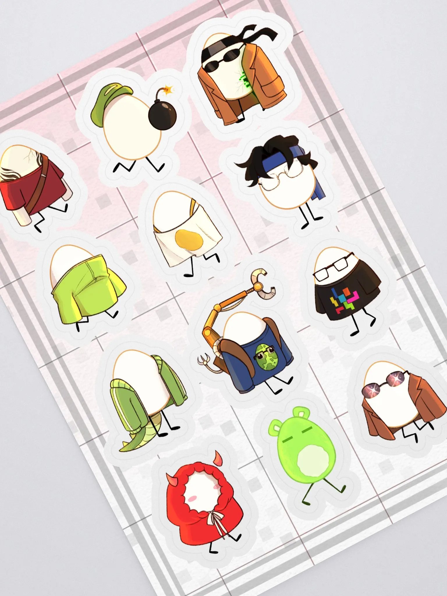 Egg Parents! Sticker Sheet 3 product image (2)