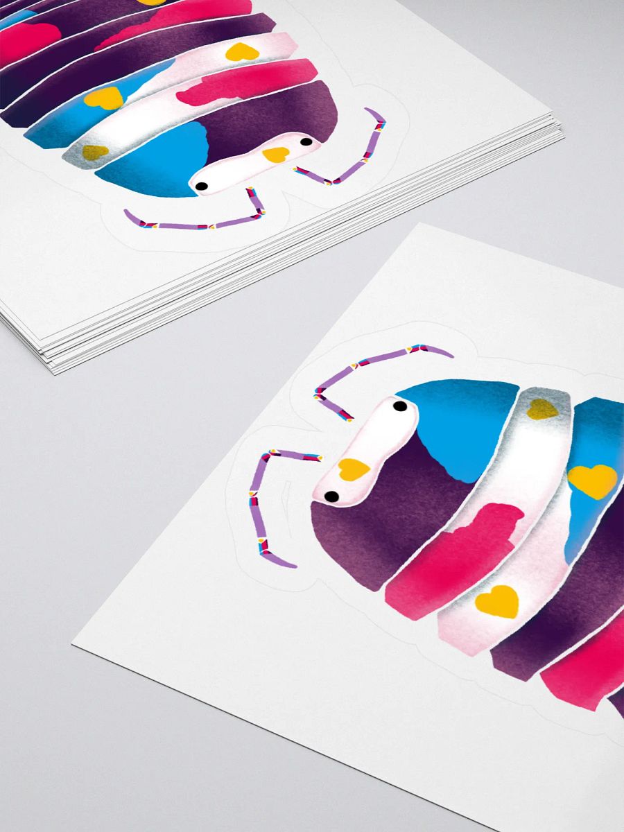 Polyamorous Isopod Sticker product image (15)