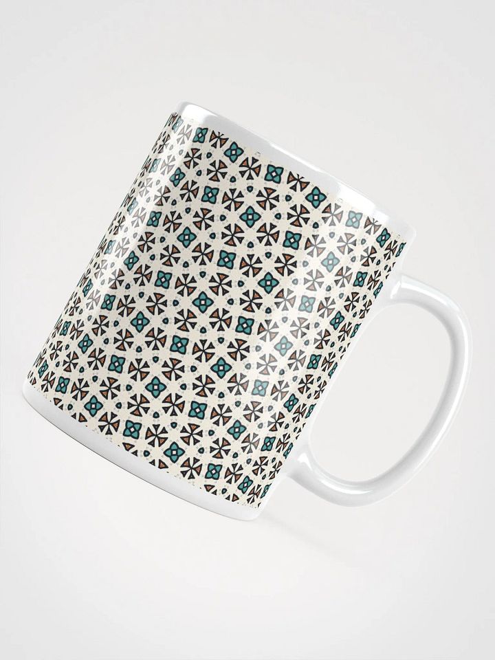 Abstract Florals Ceramic Mug product image (1)