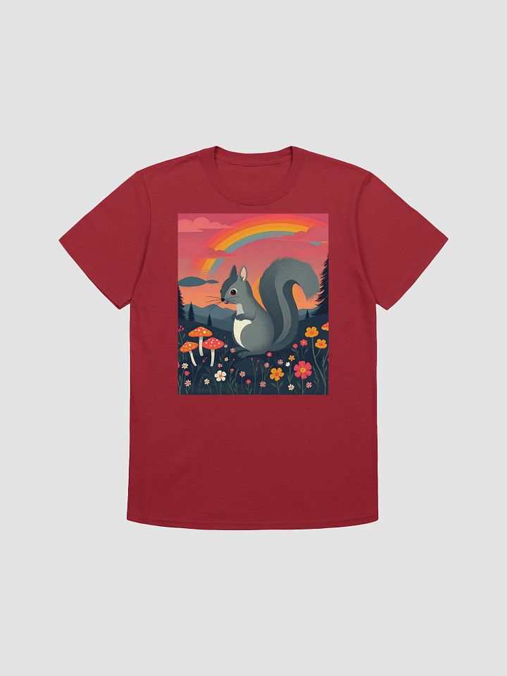 Rainbow Sunset Squirrel T-Shirt product image (1)
