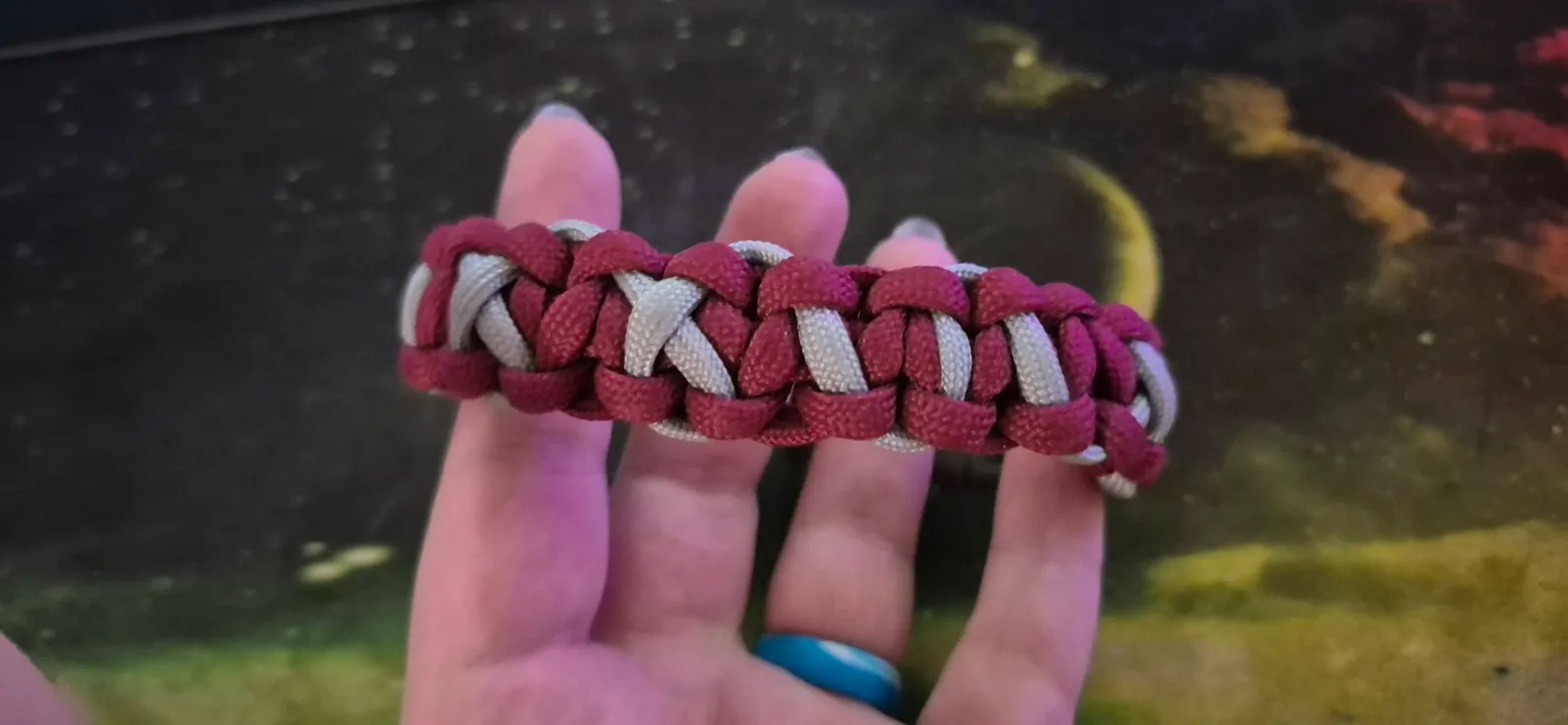 Collage Footbal Colors Bracelet With Clip product image (2)