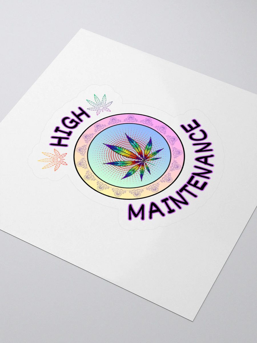 High Maintenance Sticker product image (8)