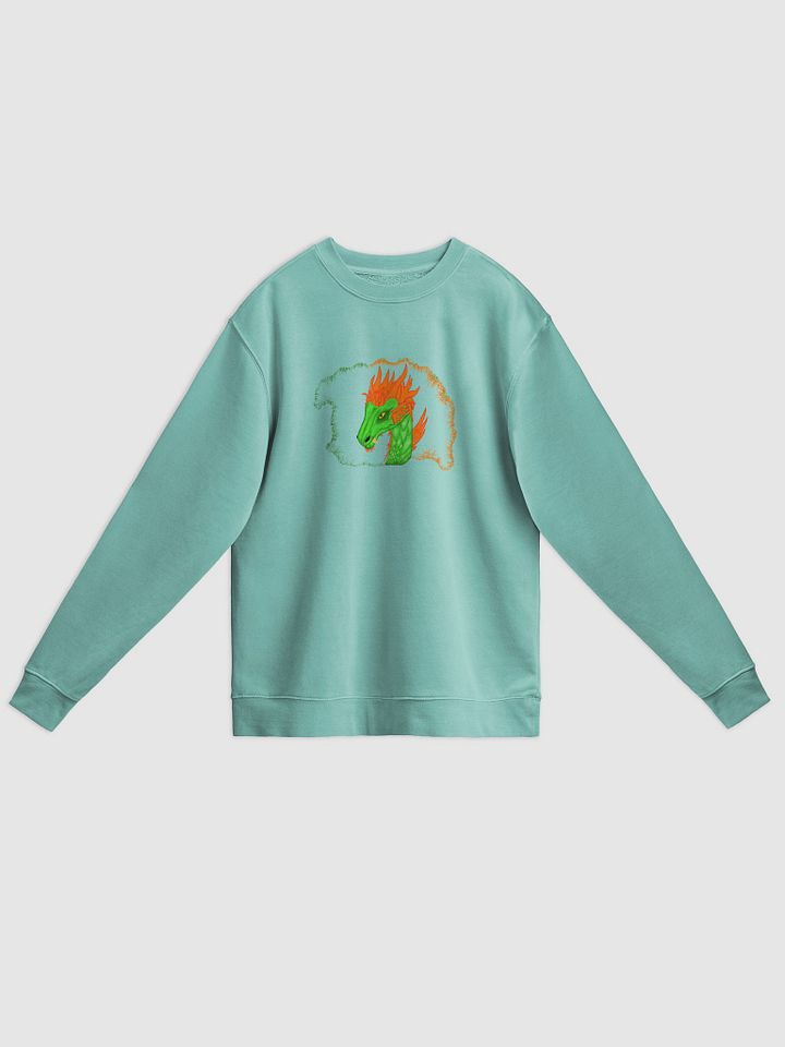 Fiery Dragon Unisex Pigment Dyed Sweatshirt product image (1)