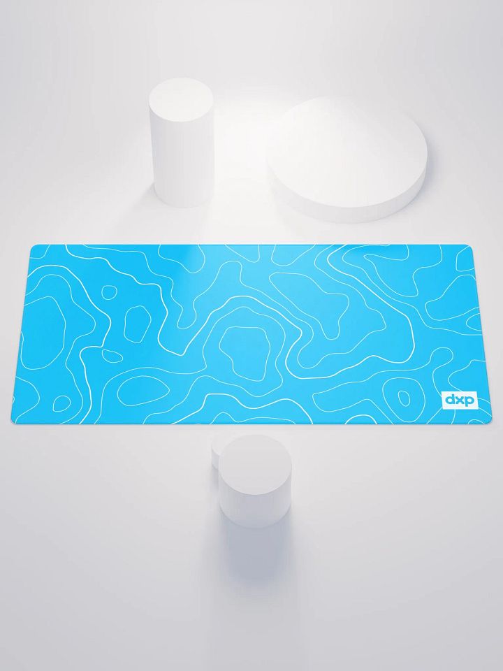 Topography Mouse Pad | Cyan product image (1)
