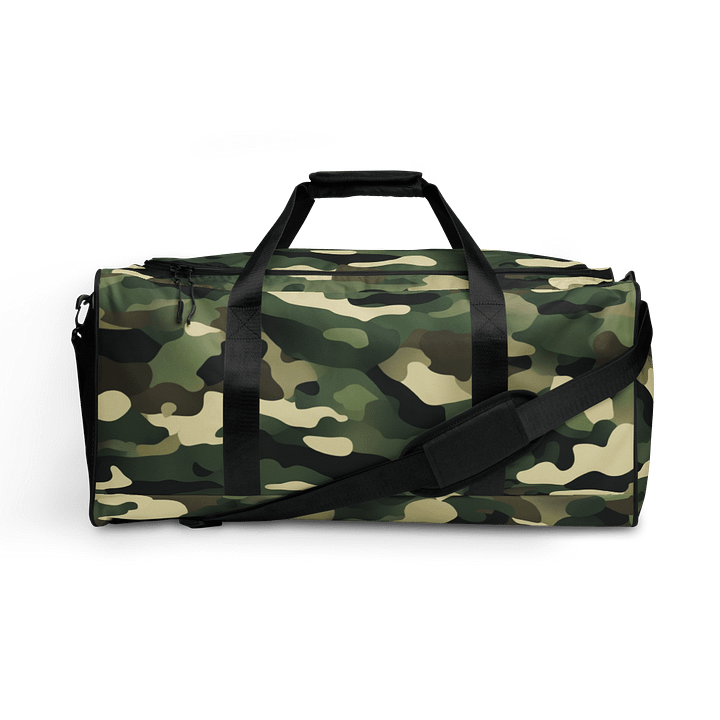 NR-Nurain- Monogram All-Over Print Duffle Bag product image (1)