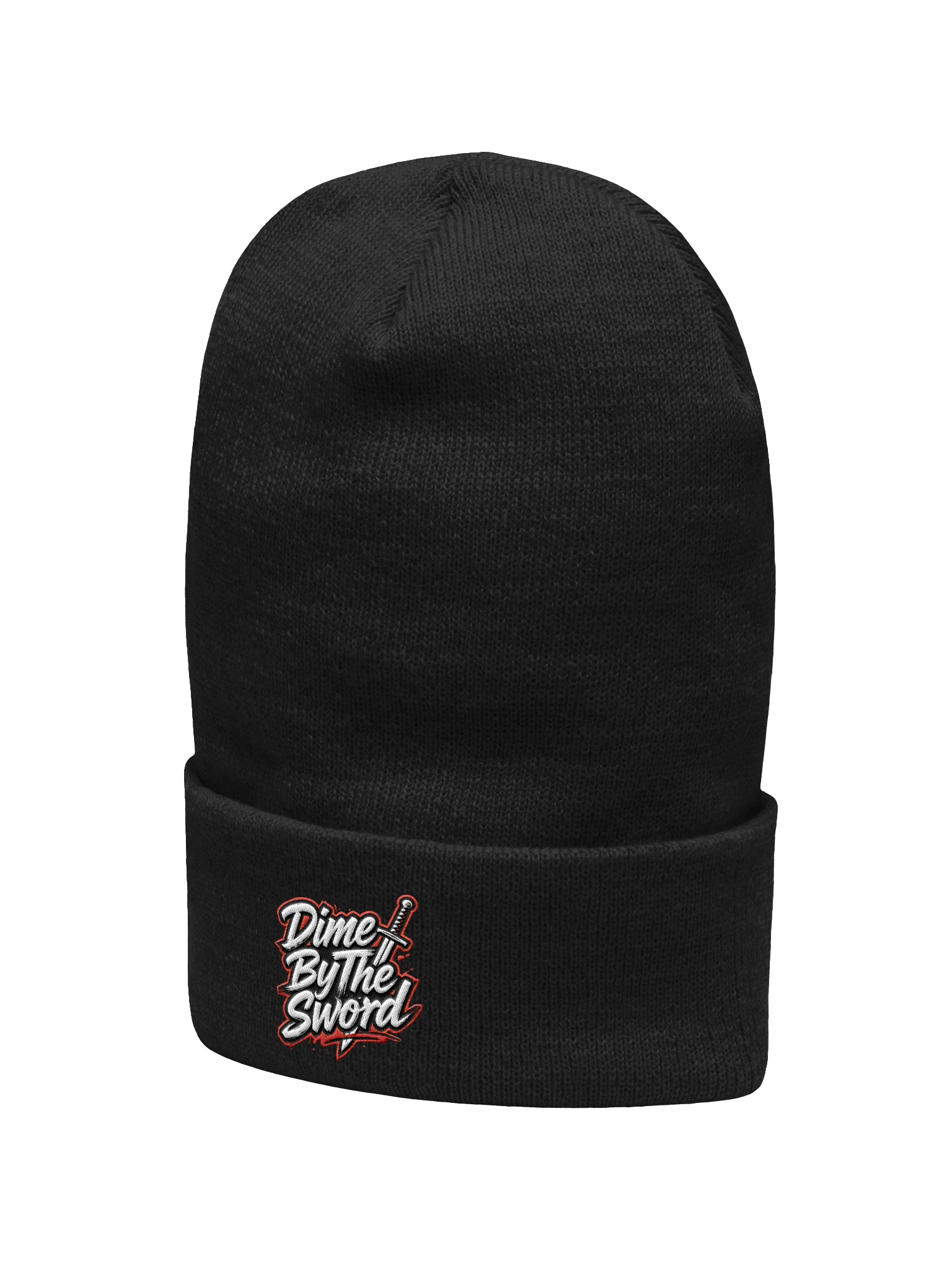 DBTS Cuffed Beanie - Sword x Sword Logo (Black) product image (2)
