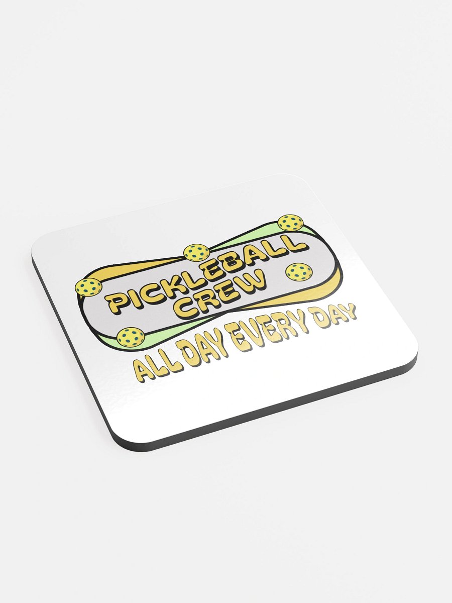 Pickleball Crew All Day Every Day Coaster Set product image (3)