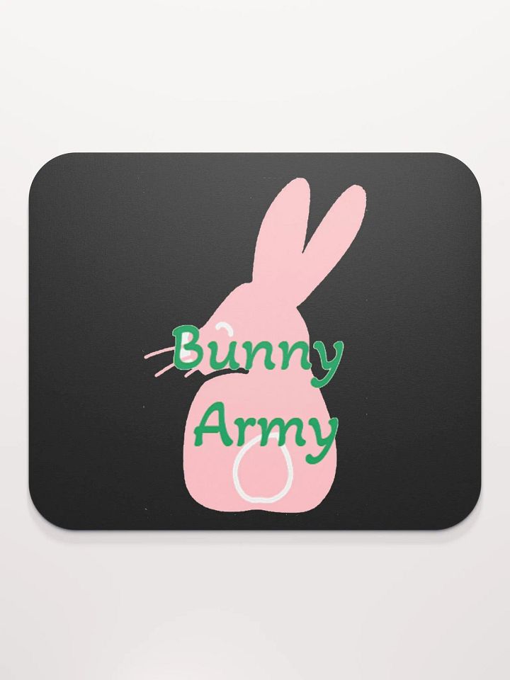 Bunny Army mouse pad product image (2)