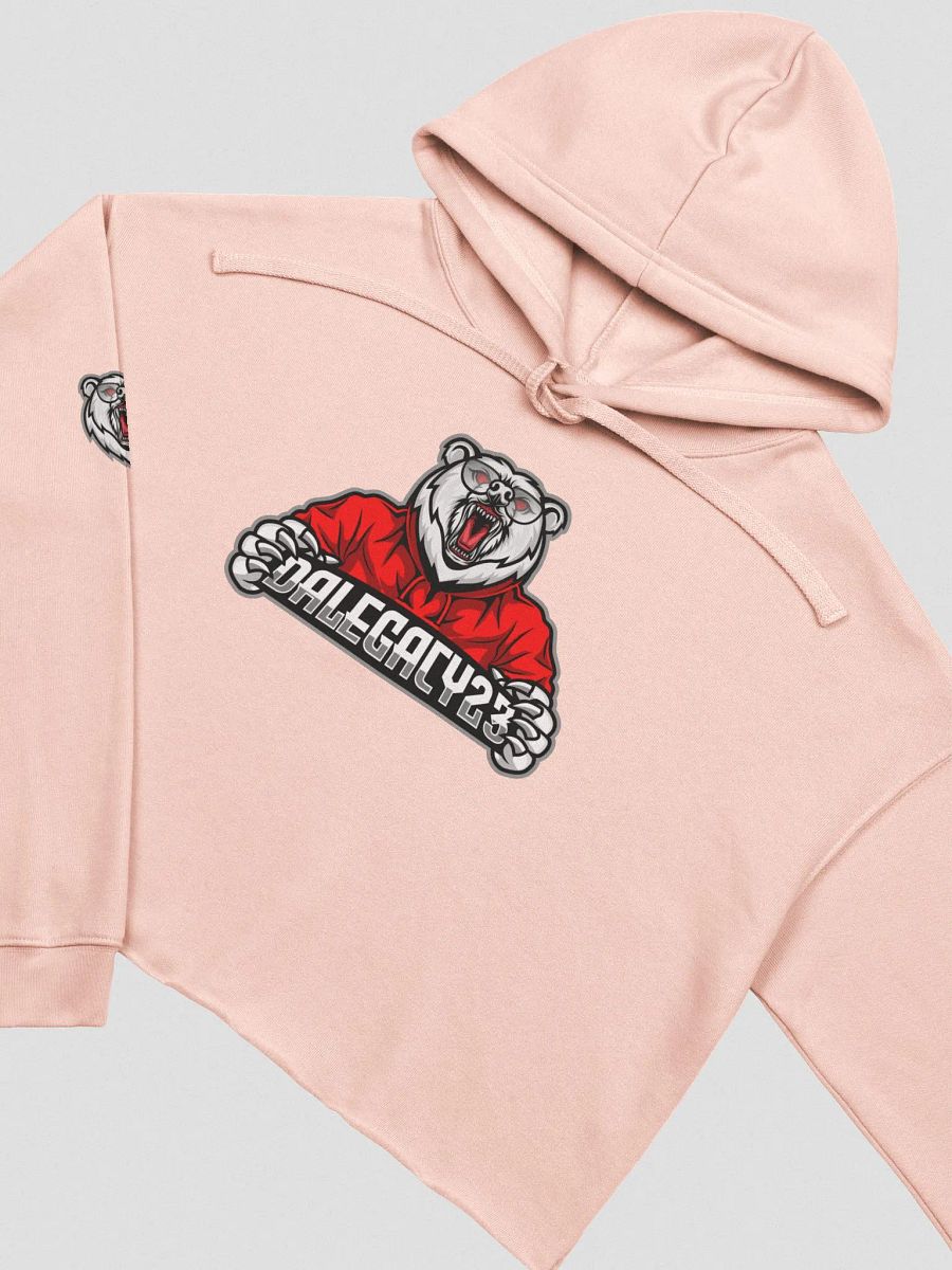 DaLegacy23 White Logo Crop Hoodie product image (10)