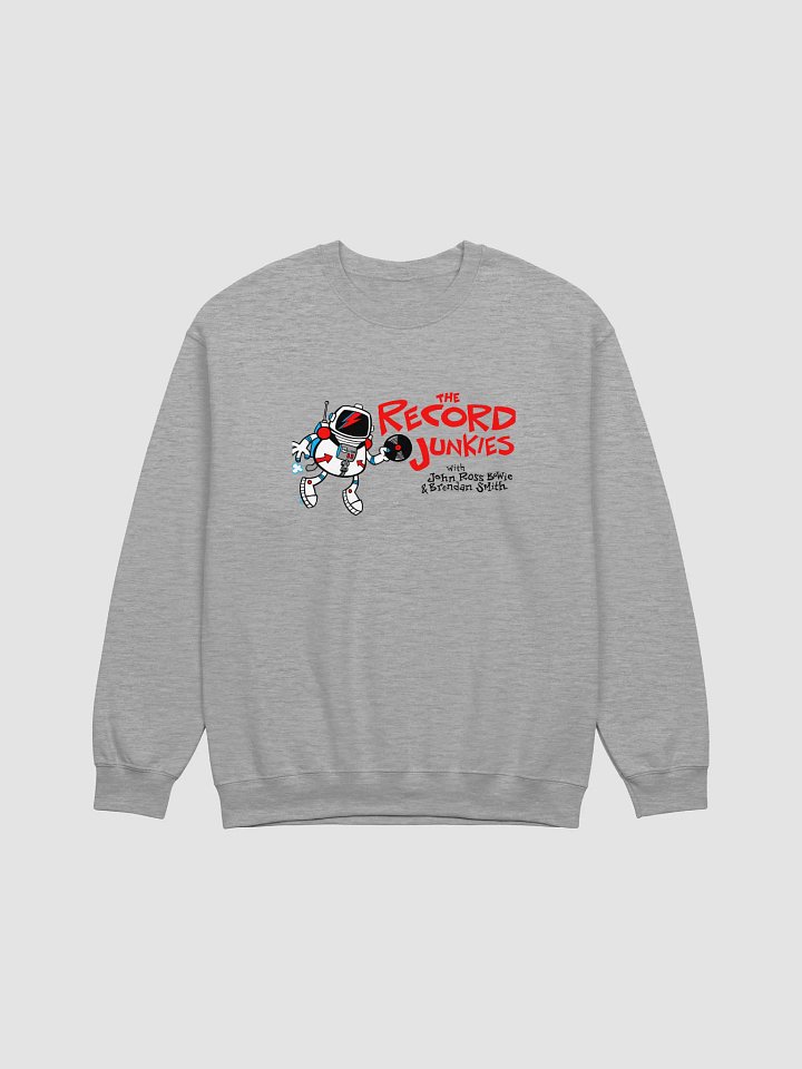 The Record Junkies Crewneck Sweatshirt product image (1)