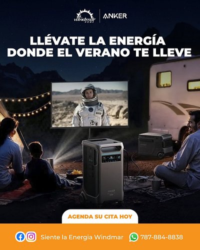 ⚡ Los apagones no avisan… pero tú sí puedes estar preparado.
Con la batería portátil Anker, tienes energía confiable donde la...
