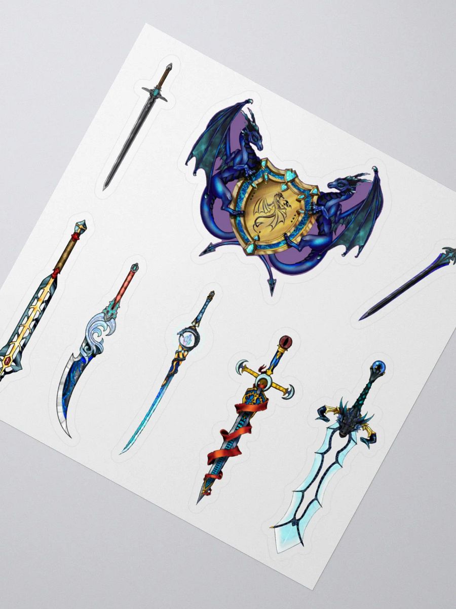 Azure Rank Sword Stickers product image (6)