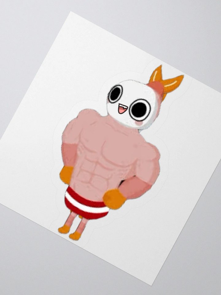 Muscular Shrimpo Sticker product image (2)