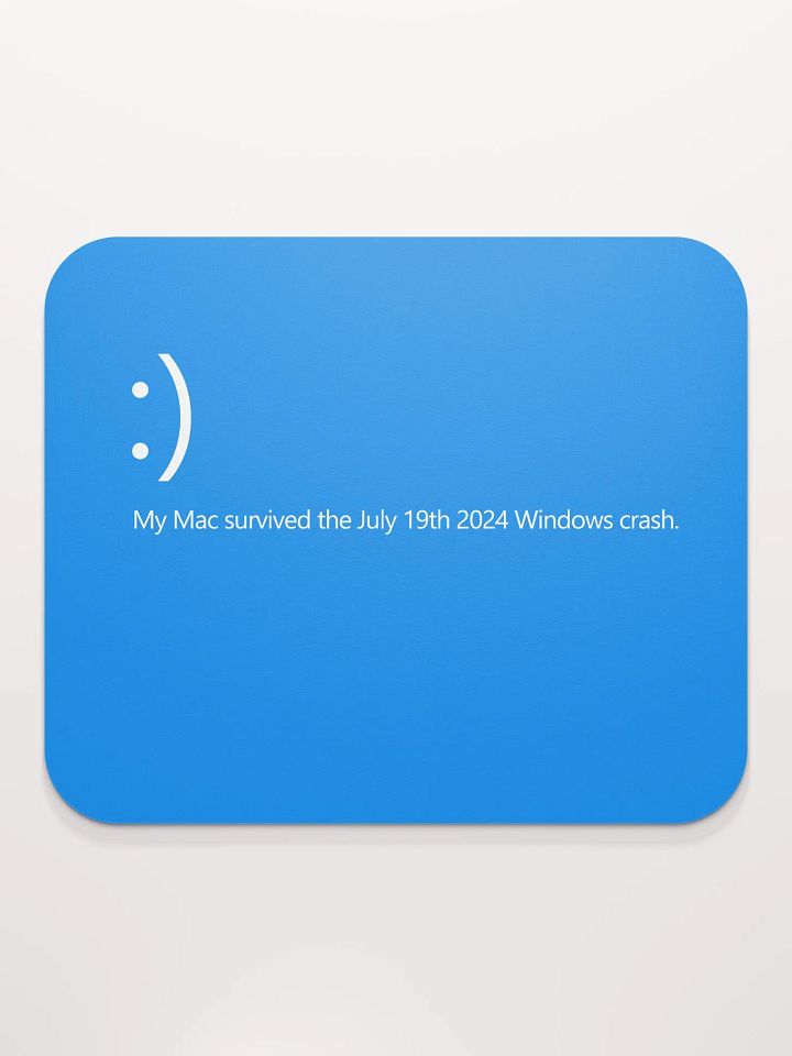 My Mac Survived Mouse Pad product image (2)