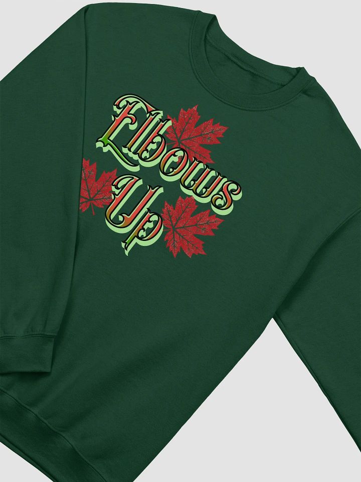 Elbows Up Maple Leaf Canada Crewneck product image (6)