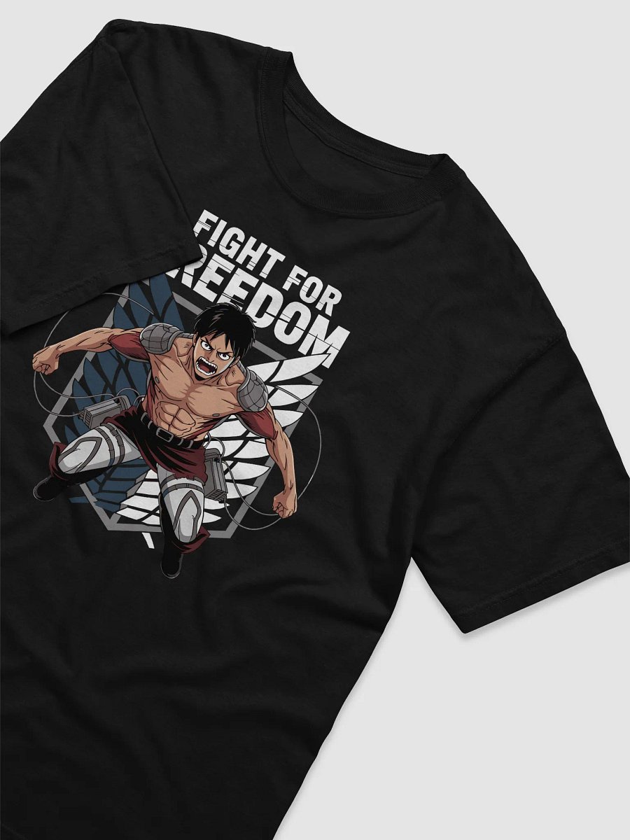 Fight For Freedom Ft. Levi Ackerman Men T-Shirt product image (3)