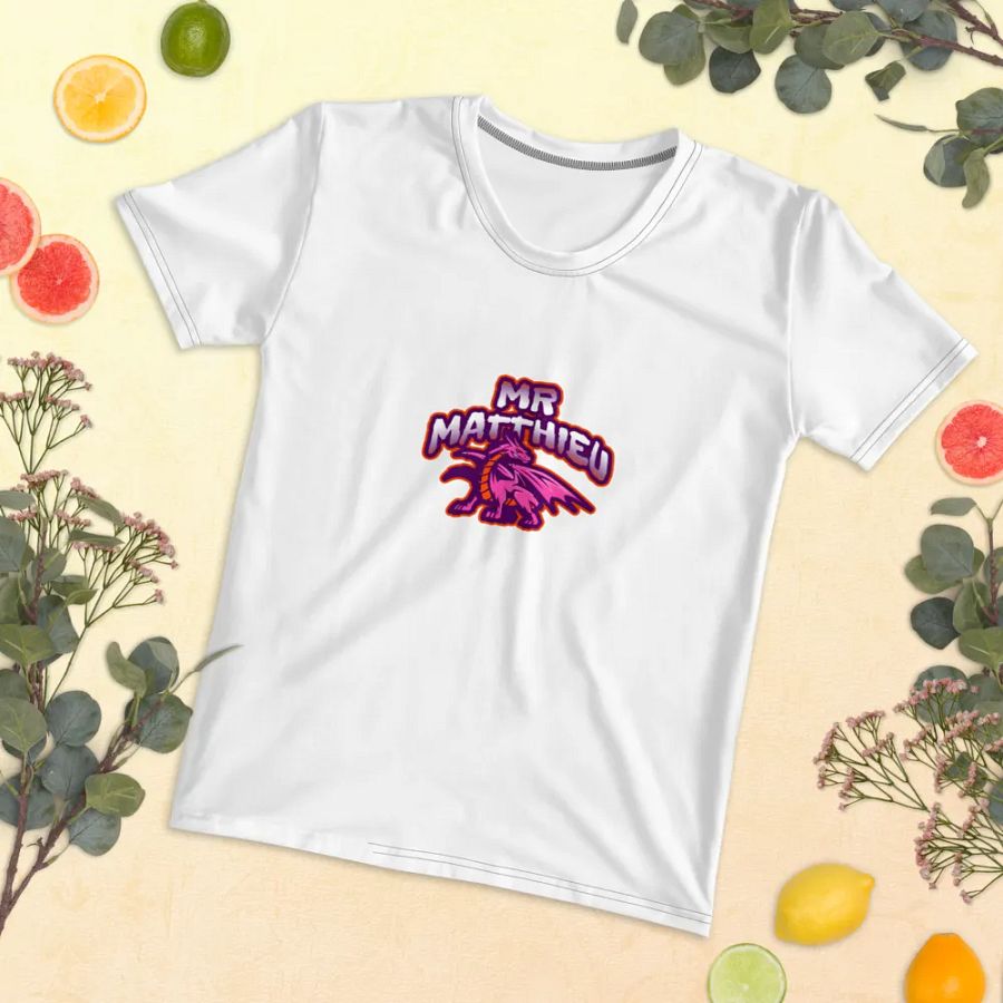 All-Over Print Women's Crew Neck T-Shirt product image (5)