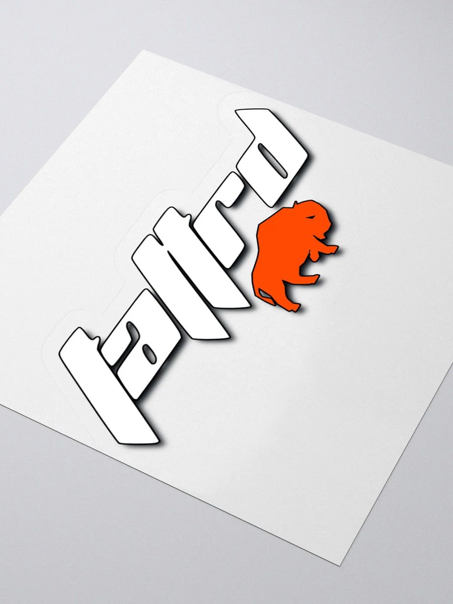 Official TATTRD w/ Bison Logo Sticker product image (9)