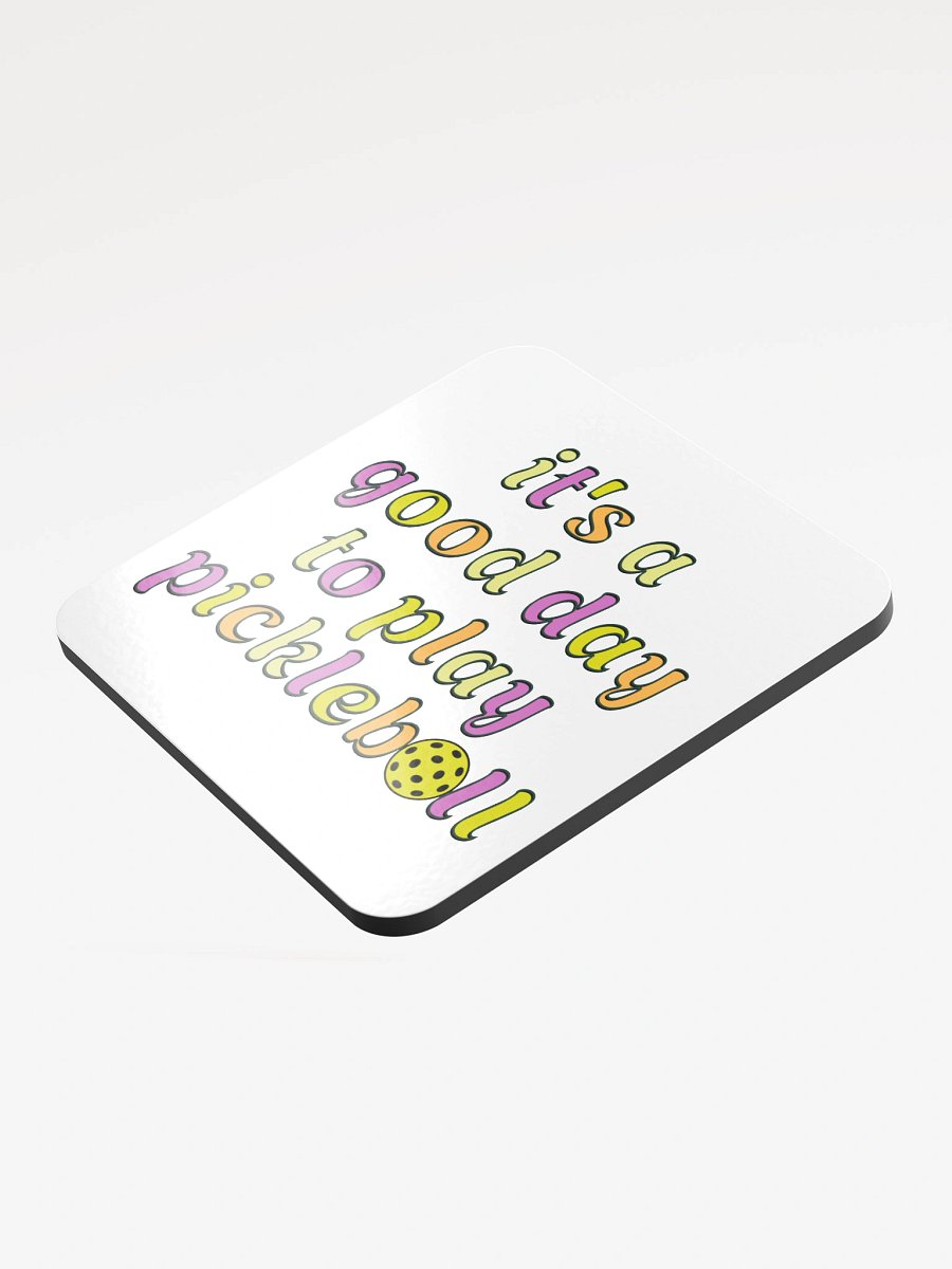 Its A Good Day To Play Pickleball Cork Coaster product image (4)