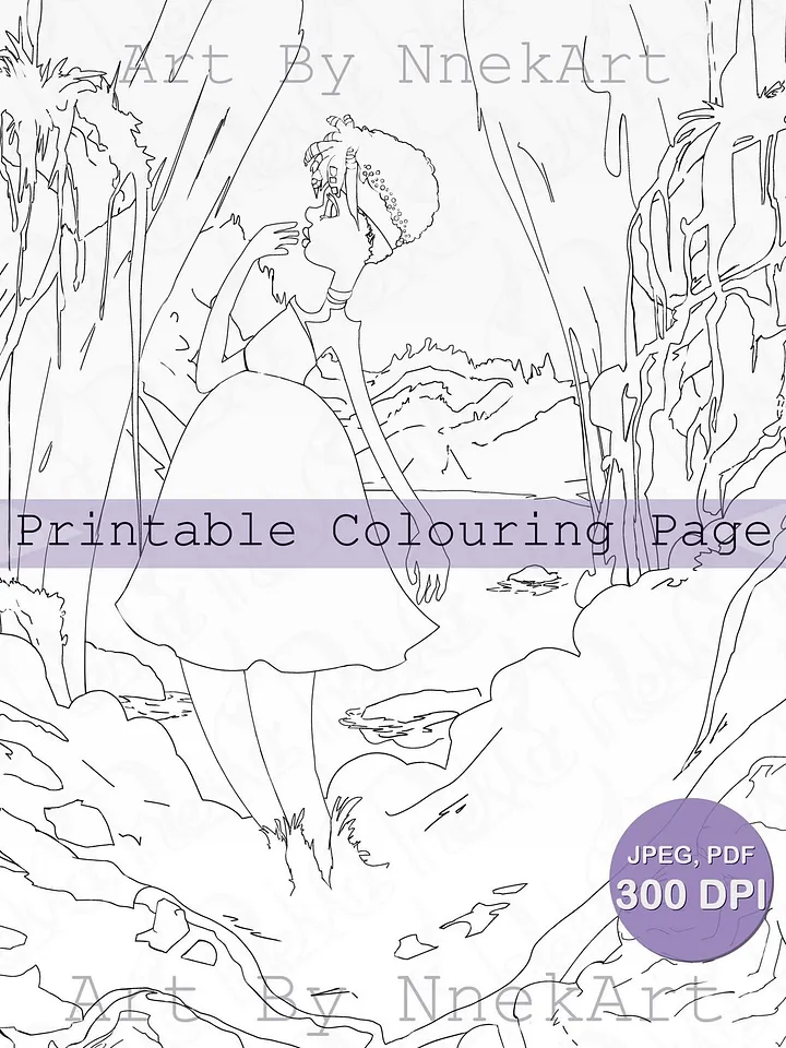 Sorrel Sweetheart Colouring Page product image (1)