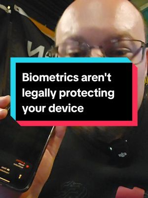 I have never really used face ID nor fingerprint scanning on any of my phones, and in light of recent politics I think more people should consider going back to pass codes #cybersecurity #infosec #ios #android #politics #privacy #technology #techtok  #cellphone 