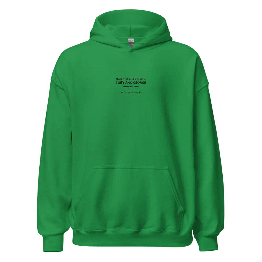 Toby and George Incident Embroidered Hoodie - Light Colours product image (1)