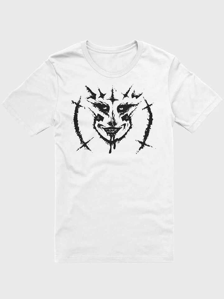 Chaos Face Front White Shirt product image (1)