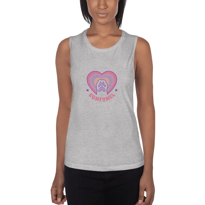 comfymeow paw tank top product image (1)