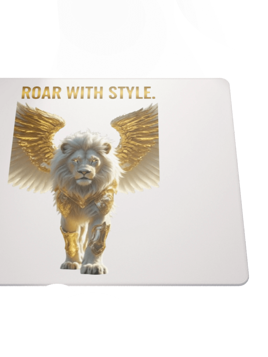 Majestic Winged Lion Gaming Mouse Pad product image (9)