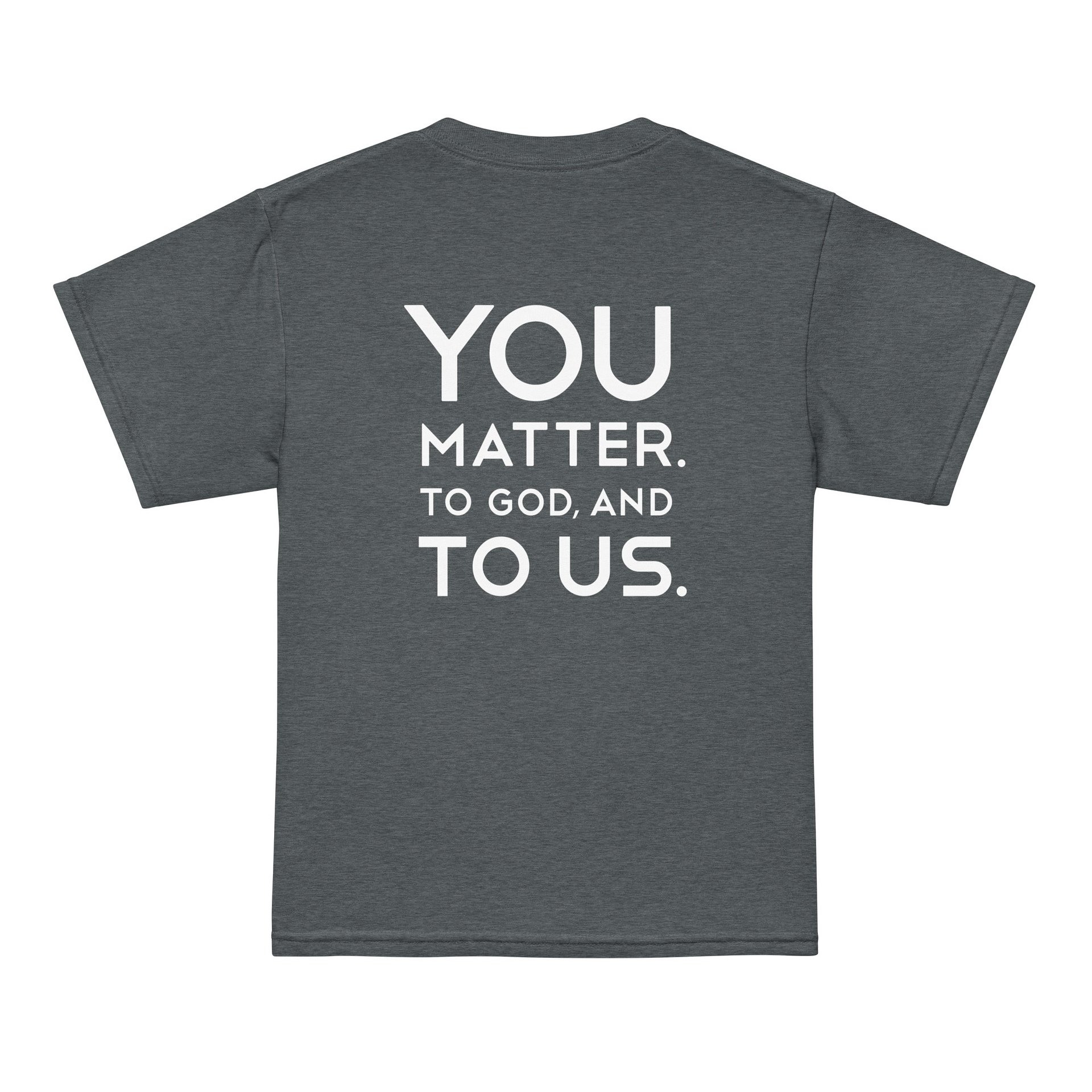 AUMC Logo and Mission Tag Youth Tee product image (2)