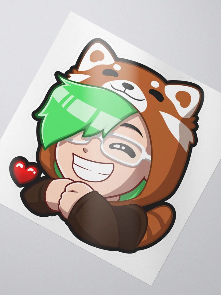 Red Panda Onesie Sticker product image (2)