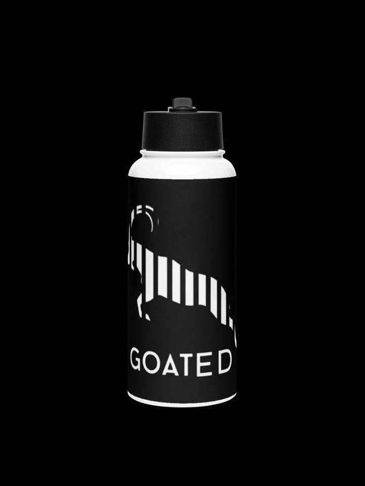 GOATED® Stainless Steel Straw Bottle product image (1)