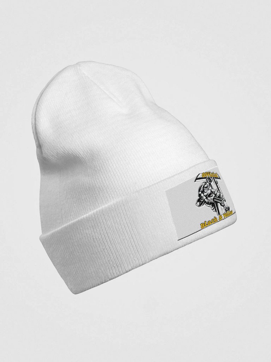 Official Black & Yellow Worker Knit Beanie product image (4)
