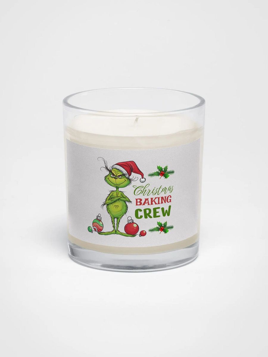 Candle Grinch decoration Christmas baking Crew product image (1)