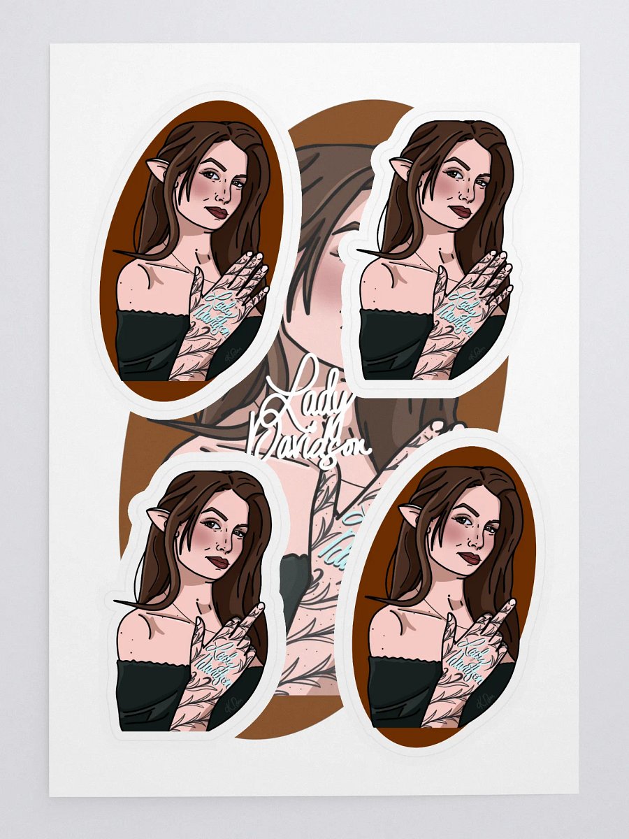 Two-Faced Sticker Sheet product image (3)