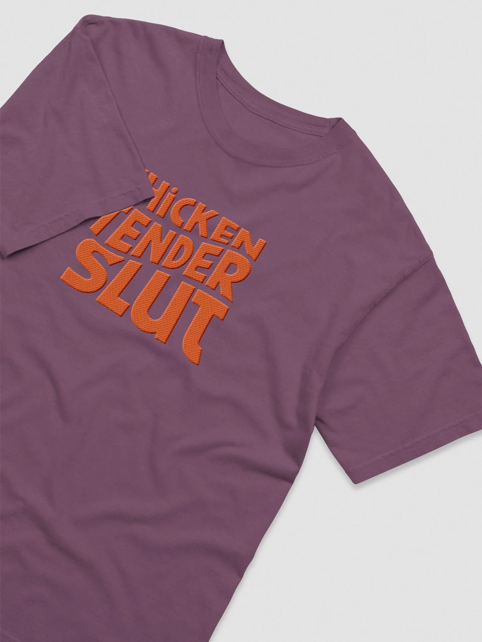 'Chicken Tender Slut' Embroidered Tee product image (3)