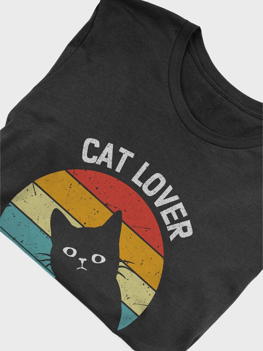 "Cat lover" t-shirt product image (3)