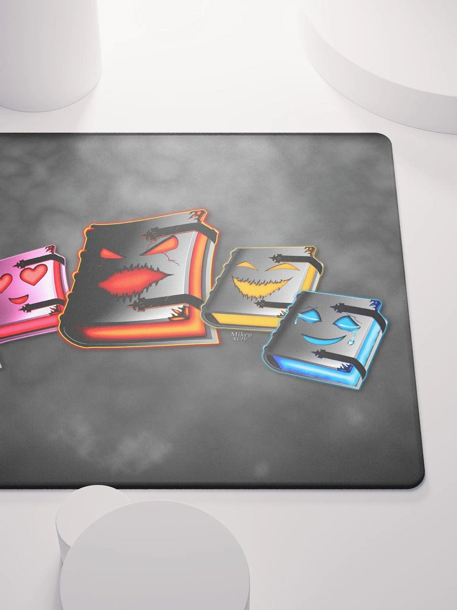 Emotionally Booked - MikeyXCIV - Gaming Mouse Pad - 18″×16″, 36″×18″ product image (5)