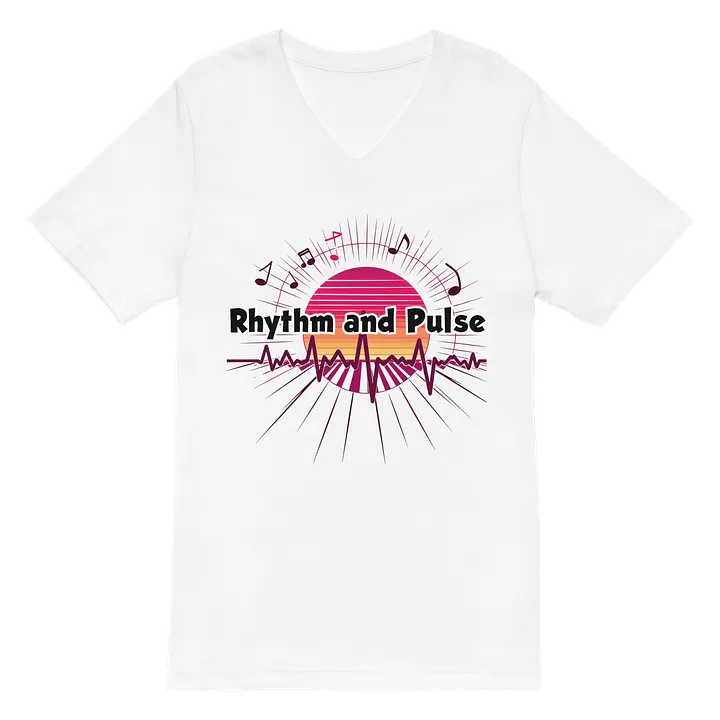 Rhythmic Sunburst V-Neck Tee product image (2)