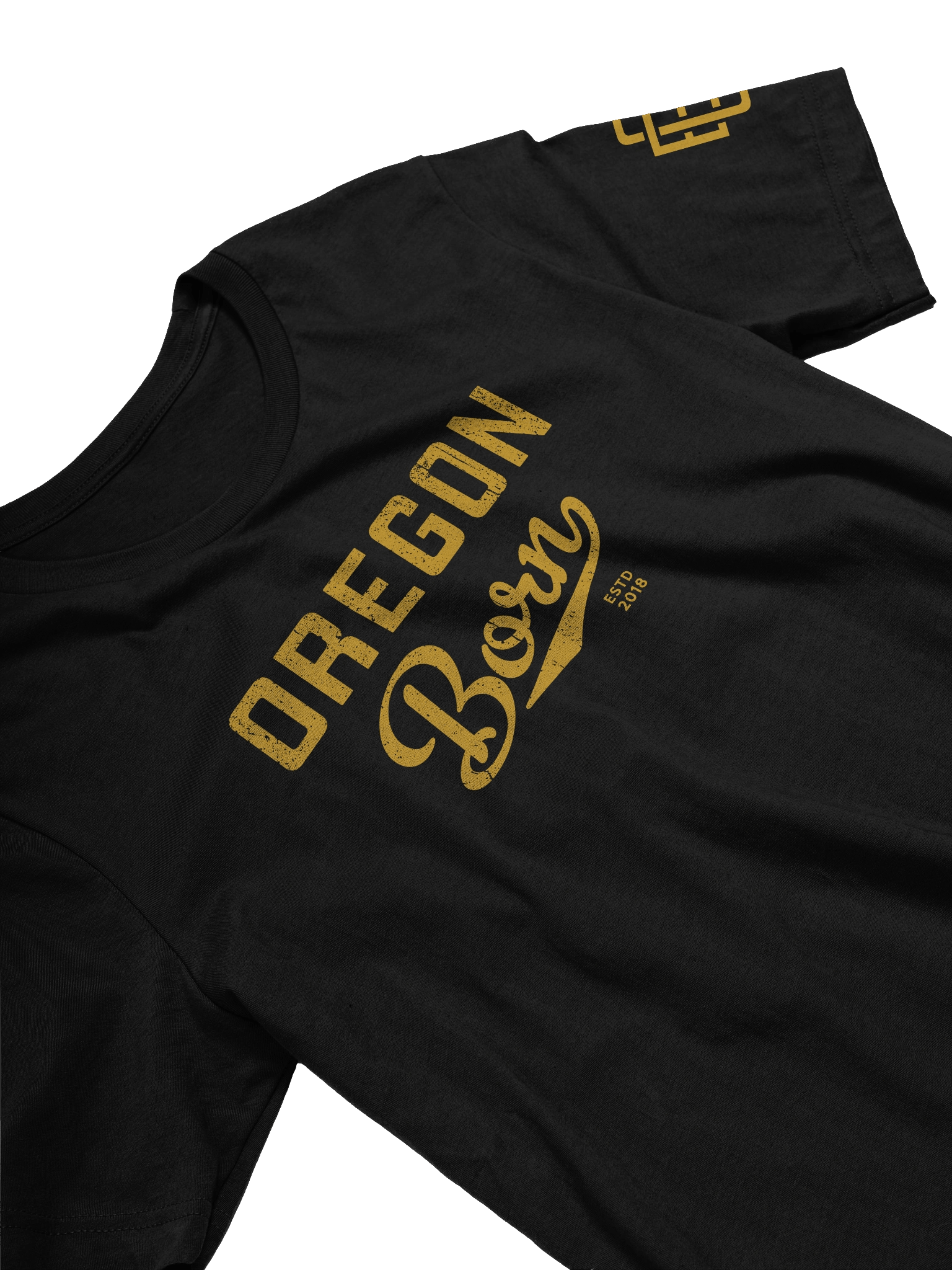Oregon Born Varsity Script T-Shirt product image (22)