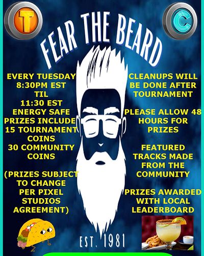 Reminder tonight at 8:30 EST! 5 Giveaways using Local Leaderboard. 4 Map rotation with Community Maps & BR’s! Hope to see you...