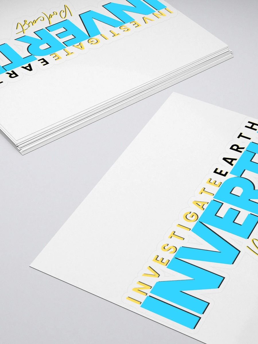Investigate Earth Podcast Kiss Cut Stickers product image (10)
