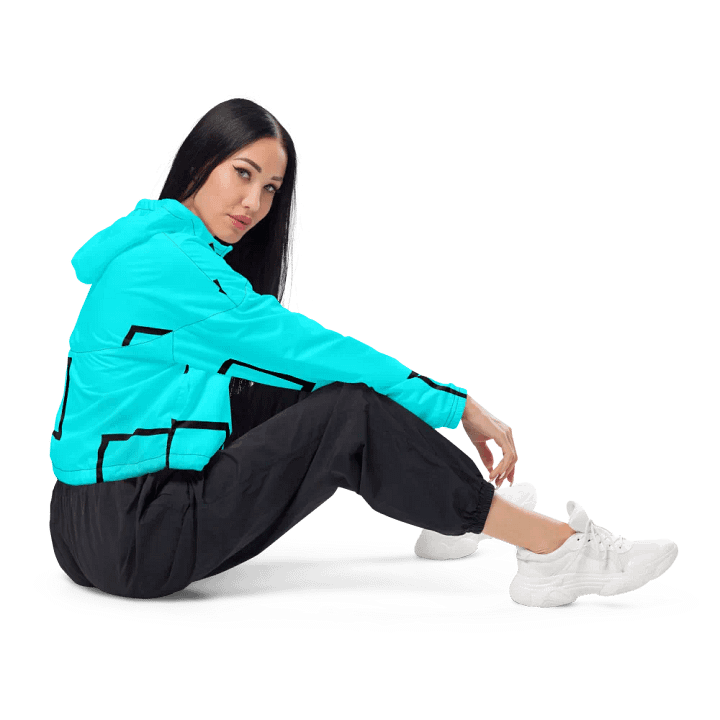 The Halle Cropped Windbreaker Jacket product image (2)