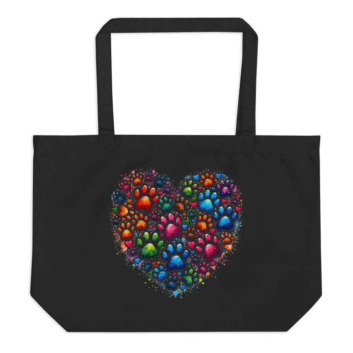 Tote Bag Pawsitive Love product image (1)